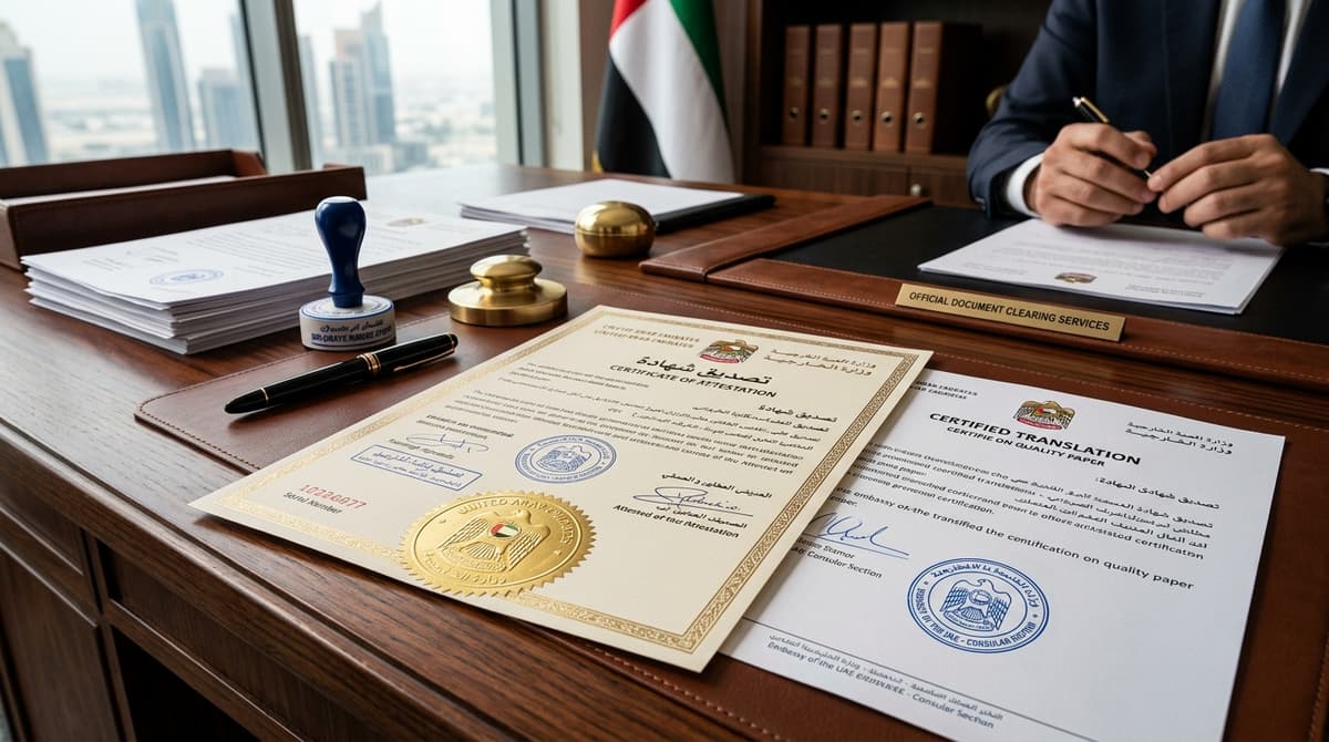 Embassy Attestation Services UAE